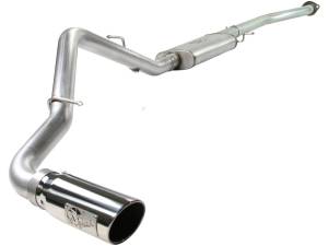49-44013-P | AFE Power MACH Force-Xp 3 IN 409 Stainless Steel Cat-Back Exhaust System w/Polished Tip (2004-2007 Silverado, Sierra 1500 V6/V8)