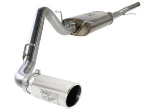 49-44038-P | AFE Power MACH Force-Xp 3 IN 409 Stainless Steel Cat-Back Exhaust System w/Polished Tip (2014-2019 Silverado, Sierra 1500 V8-5.3L)