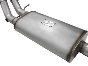 aFe Power - 49-44049 | AFE Power MACH Force-Xp 3 IN 409 Stainless Steel Cat-Back Exhaust System (2007-2008 H2 V8-6.0L/6.2L) - Image 5