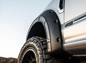Rough Country - A-F21112-JS | Rough Country Defender Fender Flares For Ford F-250 / F-350 Super Duty (2017-2022) | Iconic Silver - Image 7
