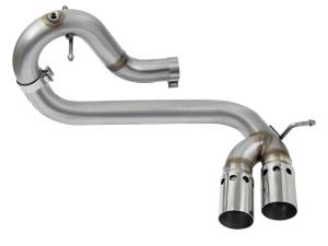 49-44065-P | AFE Power Rebel Series 3 IN 409 Stainless Steel DPF-Back Exhaust System w/Polished Tip (2016-2020 Colorado L4-2.8L)