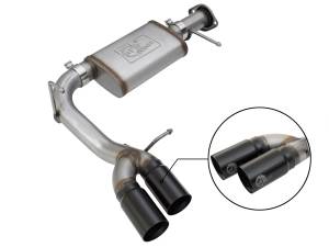 49-44096-B | AFE Power MACH Force-Xp 3 IN 409 Stainless Steel Cat-Back Exhaust System w/ Black Tip (2017-2020 Colorado V6-3.6L)
