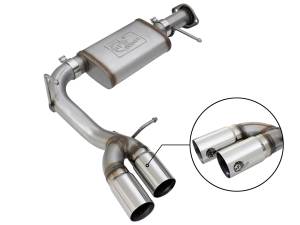 49-44096-P | AFE Power MACH Force-Xp 3 IN 409 Stainless Steel Cat-Back Exhaust System w/ Polished Tip (2017-2020 Colorado V6-3.6L)