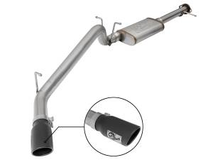 49-44097-B | AFE Power MACH Force-Xp 3 IN 409 Stainless Steel Cat-Back Exhaust System w/ Black Tip (2017-2021 Colorado V6-3.6L)