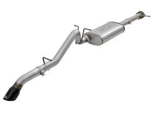 49-44099-B | AFE Power MACH Force-Xp 3 IN 409 Stainless Cat-Back Hi-Tuck Exhaust System w/ Black Tip (2015-2021 Colorado L4-2.5L/V6-3.6L)