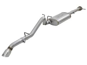 49-44099-P | AFE Power MACH Force-Xp 3 IN 409 Stainless Cat-Back Hi-Tuck Exhaust System w/ Polished Tip (2015-2021 Colorado L4-2.5L/V6-3.6L)