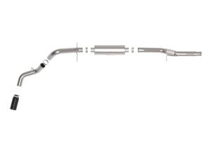 aFe Power - 49-44116-B | AFE Power Apollo GT Series 4 IN 409 Stainless Steel Cat-Back Exhaust System w/ Black Tip (2014-2018 Silverado, Sierra 1500 V8-6.2L) - Image 2