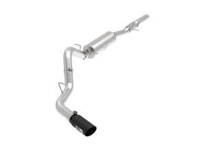 49-44116-B | AFE Power Apollo GT Series 4 IN 409 Stainless Steel Cat-Back Exhaust System w/ Black Tip (2014-2018 Silverado, Sierra 1500 V8-6.2L)