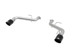 49-44118-B | AFE Power MACH Force-Xp 2-1/2 IN 409 Stainless Steel Axle-Back Exhaust System Black (2016-2024 Camaro SS V8-6.2L)