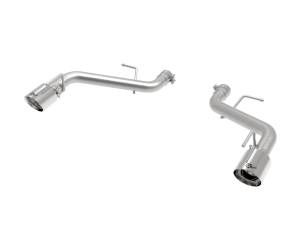 49-44118-P | AFE Power MACH Force-Xp 2-1/2 IN 409 Stainless Steel Axle-Back Exhaust System Polished (2016-2024 Camaro SS V8-6.2L)