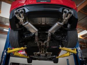 aFe Power - 49-44119-B | AFE Power MACH Force-Xp 2-1/2 IN 409 Stainless Steel Axle-Back Exhaust System Black (2016-2024 Camaro SS V8-6.2L) - Image 3