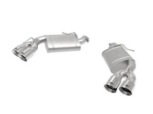 49-44119-P | AFE Power MACH Force-Xp 2-1/2 IN 409 Stainless Steel Axle-Back Exhaust System Polished (2016-2024 Camaro SS V8-6.2L)