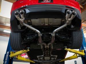 aFe Power - 49-44119NM-P | AFE Power MACH Force-Xp 2-1/2 IN 409 Stainless Steel Axle-Back Exhaust System Polished (2016-2024 Camaro SS V8-6.2L) - Image 3