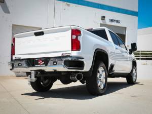 aFe Power - 49-44125-P | AFE Power Large Bore-HD 5 IN 409 Stainless Steel DPF-Back Exhaust System w/Polished Tip (2020-2023 Silverado, Sierra 2500 HD, 3500 HD V8-6.6L td) - Image 6