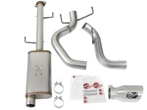 aFe Power - 49-46003-1P | AFE Power MACH Force-Xp 3 IN 409 Stainless Steel Cat-Back Exhaust System w/Polished Tip (2007-2018 FJ Cruiser V6-4.0L) - Image 2