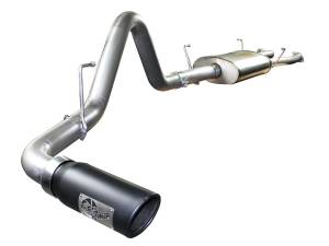 49-46009-B | AFE Power MACH Force-Xp 2-1/2 IN to 3 IN 409 Stainless Steel Cat-Back Exhaust w/ Black Tip (2007-2009 Tundra V8-4.7L)