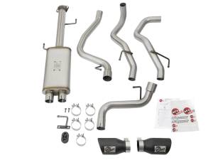 aFe Power - 49-46029-B | AFE Power MACH Force-Xp 3 IN to 2-1/2 IN 409 Stainless Steel Cat-Back Exhaust w/ Black Tip (2007-2018 FJ Cruiser V6-4.0L) - Image 2