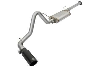 aFe Power - 49-46031-B | AFE Power MACH Force-Xp 2-1/2 IN 409 Stainless Steel Cat-Back Exhaust System w/Black Tip (2005-2012 Tacoma L4-2.7L) - Image 1