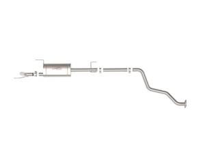 aFe Power - 49-46073 | AFE Power MACH Force-Xp 2-1/2 IN 409 Stainless Steel Cat-Back Exhaust System (2024-2024 Tacoma L4-2.4L t) - Image 2