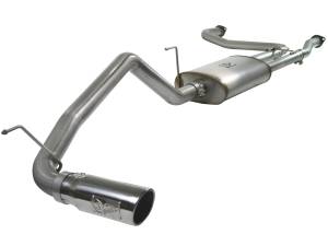 49-46102-P | AFE Power MACH Force-Xp 2-1/2 IN to 3 IN 409 Stainless Steel Cat-Back Exhaust w/Polish Tip (2004-2015 Titan V8-5.6L)