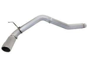 49-46112-P | AFE Power Large Bore-HD 5 IN DPF-Back Stainless Steel Exhaust System w/Polished Tip (2016-2019 Titan XD V8-5.0L td)