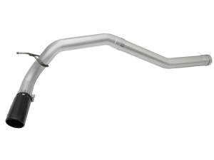49-46113-B | AFE Power Large Bore-HD 4 IN DPF-Back Stainless Steel Exhaust System w/Black Tip (2016-2019 Titan XD V8-5.0L td)