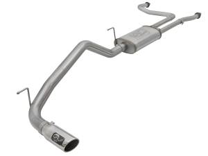 49-46125-P | AFE Power MACH Force-Xp 2-1/2" Cat-Back Exhaust System w/ Polished Tip (2017-2024 Titan A61 V8-5.6L)