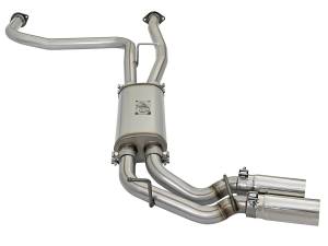 aFe Power - 49-46126-P | AFE Power Rebel Series 2-1/2" Cat-Back Exhaust System w/ Polished Tip (2017-2024 Titan A61 V8-5.6L) - Image 3