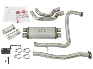 aFe Power - 49-46126-P | AFE Power Rebel Series 2-1/2" Cat-Back Exhaust System w/ Polished Tip (2017-2024 Titan A61 V8-5.6L) - Image 2