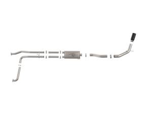 aFe Power - 49-46135-B | AFE Power MACH Force-XP 3 IN to 4 IN 409 Stainless Steel Cat-Back Exhaust System Black (2016-2024 Titan XD V8-5.6L) - Image 2