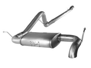 49-46212 | AFE Power MACH Force-Xp 2-1/2 IN 409 Stainless Steel Cat-Back Hi-Tuck Exhaust System (2012-2018 Wrangler JK V6-3.6L)
