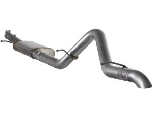 49-46222 | AFE Power MACH Force-Xp 3 IN 409 Stainless Steel Cat-Back Exhaust System (2012-2018 Wrangler JK V6-3.6L)