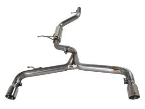 49-46405 | AFE Power MACH Force-Xp 2-1/2 IN 409 Stainless Steel Cat-Back Exhaust System (2010-2014 GTI MKVI L4-2.0L t)