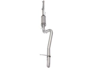 aFe Power - 49-48055 | AFE Power MACH Force-Xp 2-1/2 IN 409 Stainless Steel Cat-Back Exhaust w/14 IN muffler (2007-2018 Wrangler JK V6-3.6L/3.8L) - Image 3