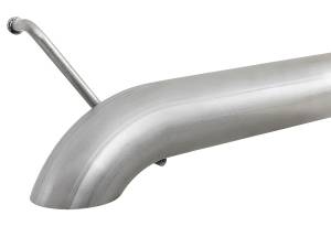 aFe Power - 49-48068 | AFE Power ROCK BASHER 3 IN 409 Stainless Steel Cat-Back Exhaust System (2018-2024 Wrangler JL V6-3.6L) - Image 4