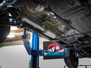 aFe Power - 49-48068 | AFE Power ROCK BASHER 3 IN 409 Stainless Steel Cat-Back Exhaust System (2018-2024 Wrangler JL V6-3.6L) - Image 5