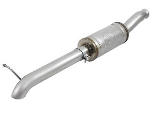 49-48068 | AFE Power ROCK BASHER 3 IN 409 Stainless Steel Cat-Back Exhaust System (2018-2024 Wrangler JL V6-3.6L)