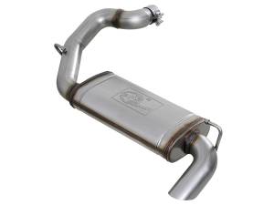 49-48080 | AFE Power MACH Force-Xp 3 IN 409 Stainless Steel Axle-Back Hi-Tuck Exhaust System (2018-2024 Wrangler JL L4-2.0Lt / V6-3.6L)