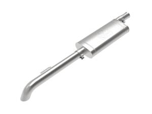 49-48082 | AFE Power ROCK BASHER 3 IN 409 Stainless Steel Cat-Back Exhaust System (2020-2024 Gladiator JT V6-3.6L)