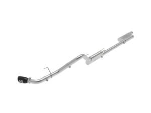 49-48083-B | AFE Power Apollo GT Series 3 IN 409 Stainless Steel Cat-Back Exhaust System w/ Black Tip (2020-2024 Gladiator JT V6-3.6L)