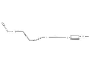 aFe Power - 49-48089-P | AFE Power Apollo GT Series 2-1/2 IN Stainless Steel Cat-Back Exhaust System w/ Polish Tip (2020-2024 Gladiator JT V6-3.6L) - Image 2
