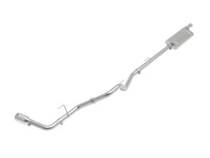49-48089-P | AFE Power Apollo GT Series 2-1/2 IN Stainless Steel Cat-Back Exhaust System w/ Polish Tip (2020-2024 Gladiator JT V6-3.6L)