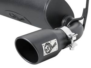 aFe Power - 49-48096-B | AFE Power Rebel Series 3 IN to 2-1/2 IN 409 Stainless Steel Cat-Back Exhaust w/ Black Tip (2018-2024 Wrangler JL L4-2.0L t) - Image 3