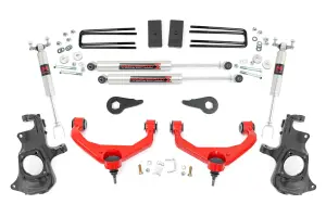 95740RED | Rough-Country 3.5 Inch Knuckle Lift Kit | M1 | Chevrolet/GMC 2500HD/3500HD (11-19)