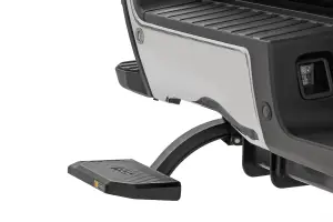 PW051579 | Rough Country Retractable Bed Step For Ford F-250 / F-350 / F-450 (2023-2024) | Manual Pull