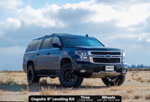 Cognito Motorsports - 210-P1012 | Cognito 3 Inch Elite Leveling Kit With Fox FSRR Shocks (2007-2018 Silverado,  Sierra 1500 2WD/4WD With OEM Cast Steel Control Arm) - Image 2