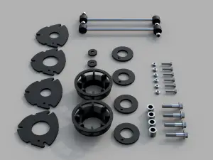 101080 | Traxda 1.5 Inch Front / 1.5 Inch Rear Suspension Lift Kit (2021-2024 Bronco Sport, Maverick)