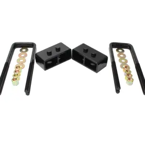 Lowriders Unlimited - LK-108-F | 2 Inch Rear Block & U Bolt Kit (2009-2020 F150 Pickup 2WD/4WD) - Image 1