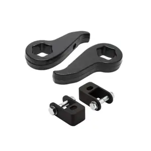 Lowriders Unlimited - LK-228-C | 1-2 Inch Leveling Kit (Steel) Torsion Bar Keys With Shock Extension For Chevrolet Silverado/GMC Sierra 2500 HD/3500 HD (2011-2019) - Image 1