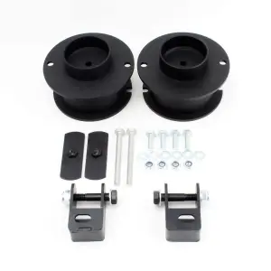 Lowriders Unlimited - LK-319-D | 2 Inch Front Leveling Kit (Steel) With Shock Relocation Brackets Ram 2500 / 3500 4WD (2014-2022) - Image 1